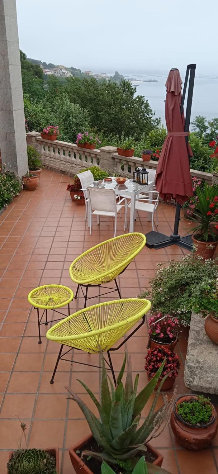 Apartamento A Routada Moaña Exterior foto